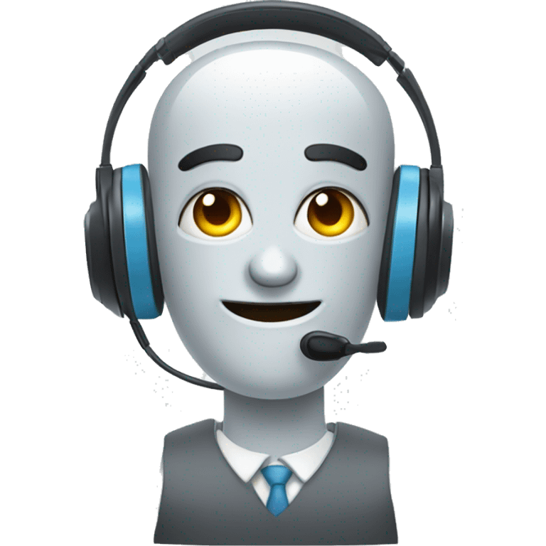 robot call center emoji