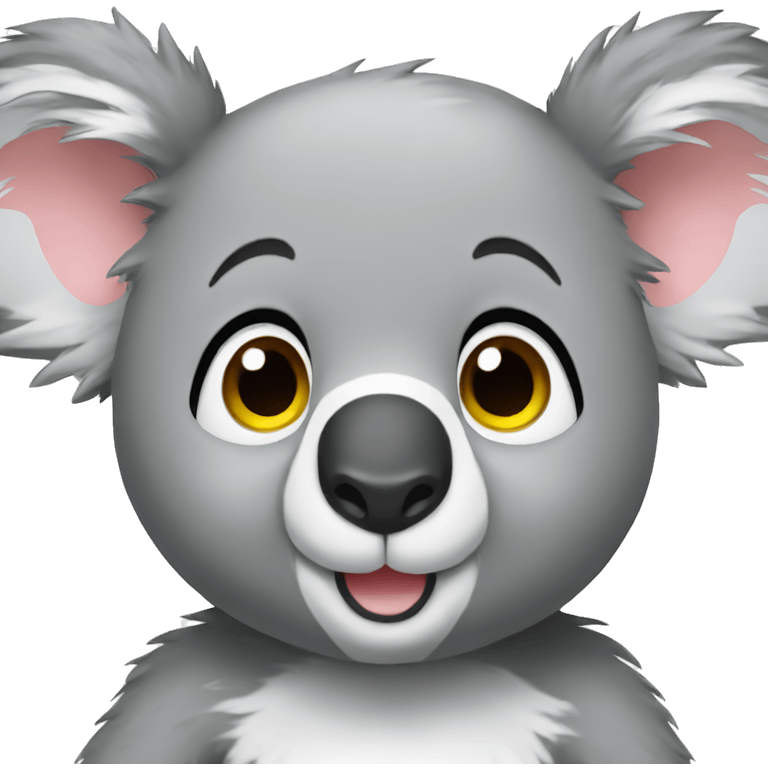 Koala 1 year anniversary emoji