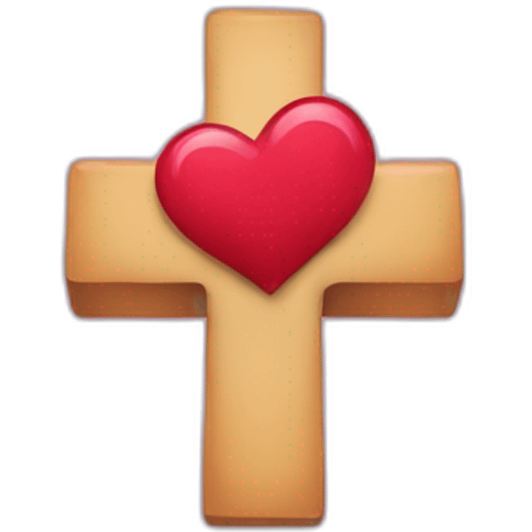 heart on the cross  emoji