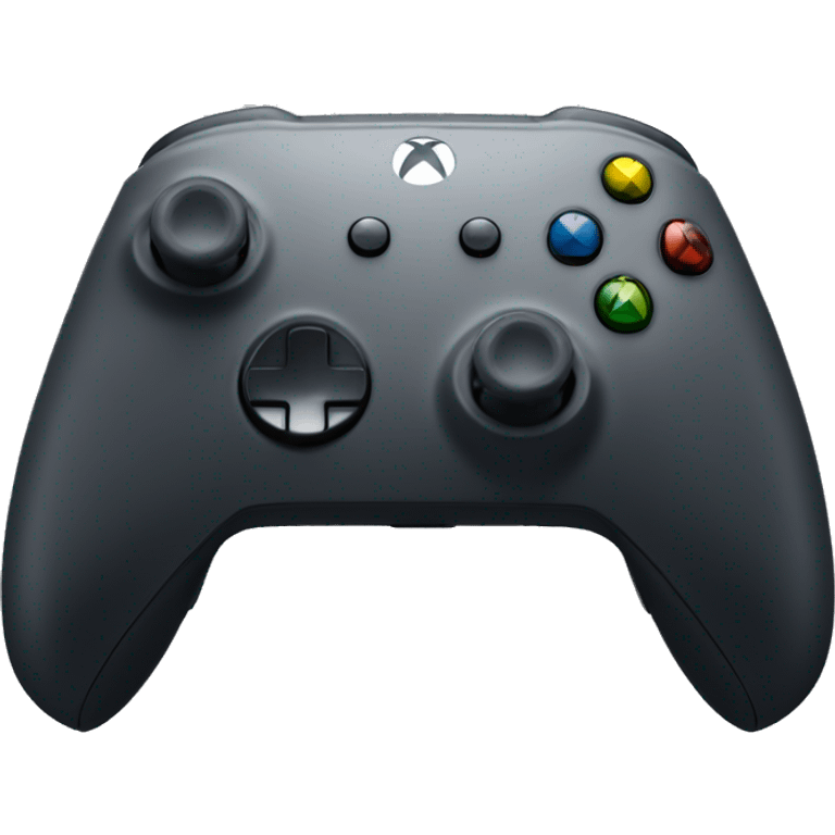 Xbox series X with controller emoji