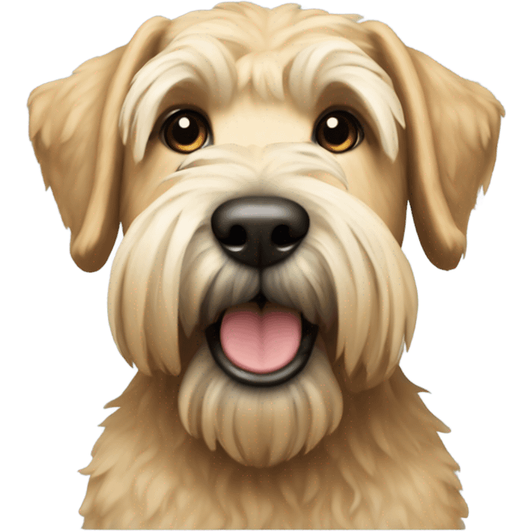 Wheaten terrier emoji