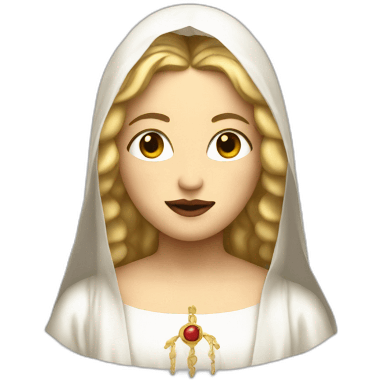 Madonna like a Virgin emoji