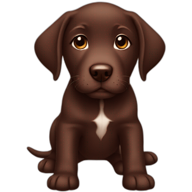 chocolate-lab-puppy emoji