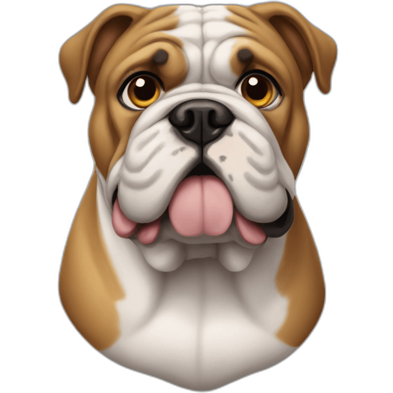 Bulldog anglais emoji