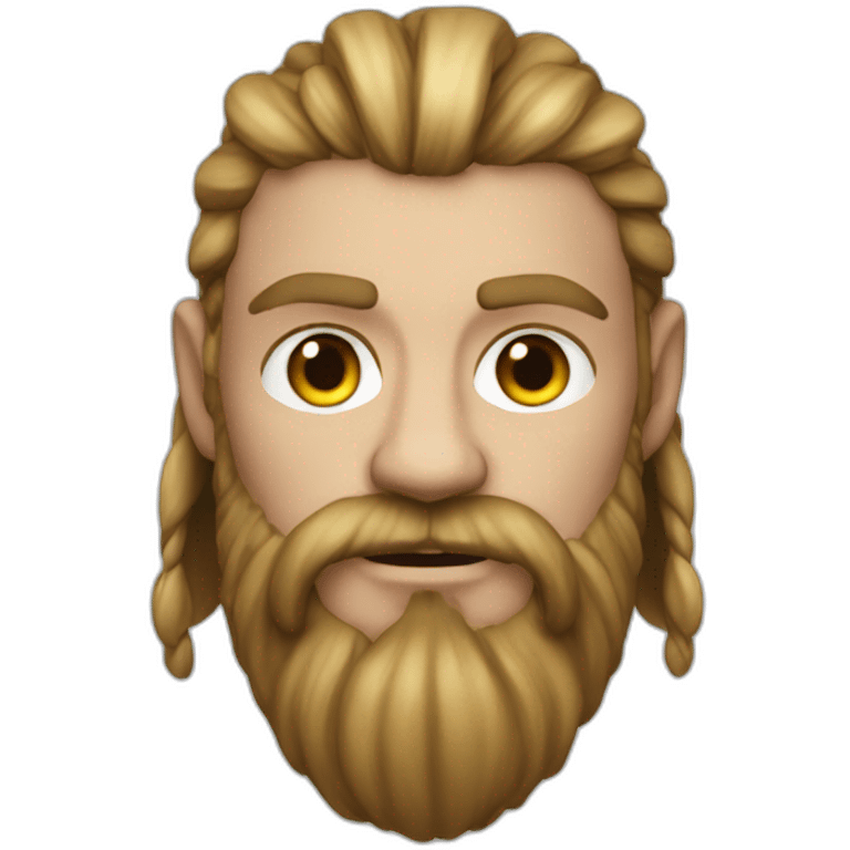 hyper realistic viking emoji