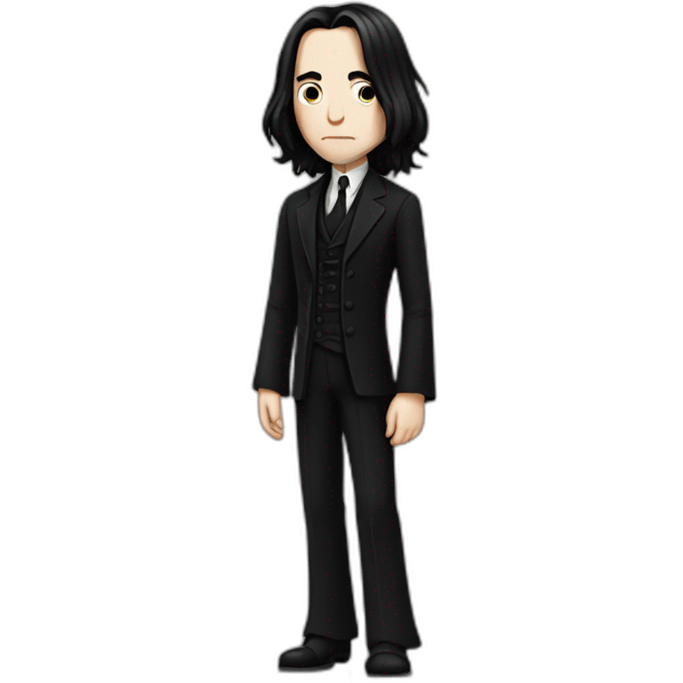 elegant Severus snape Alan full body emoji