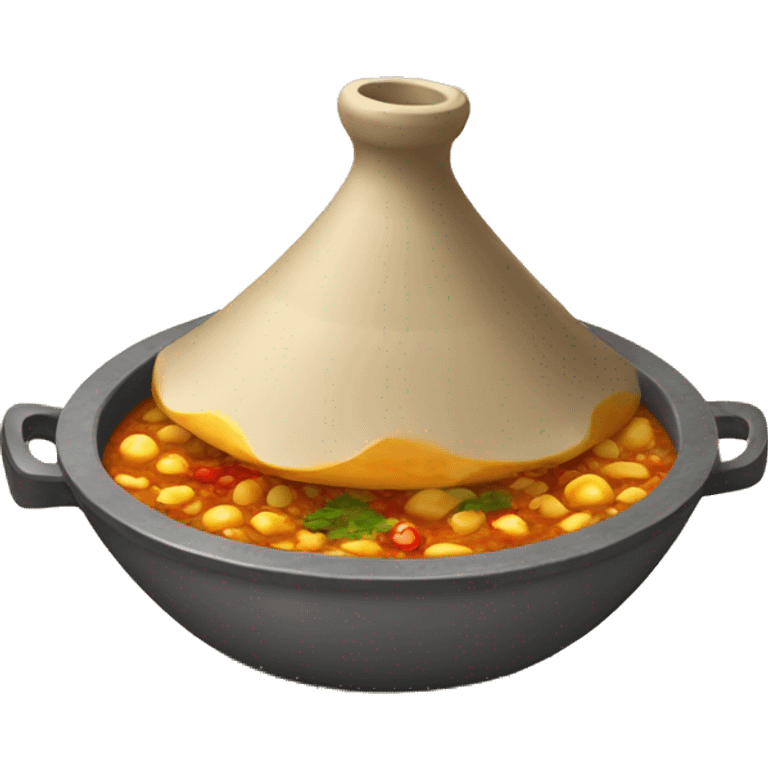 Marocain qui mange un tajine  emoji