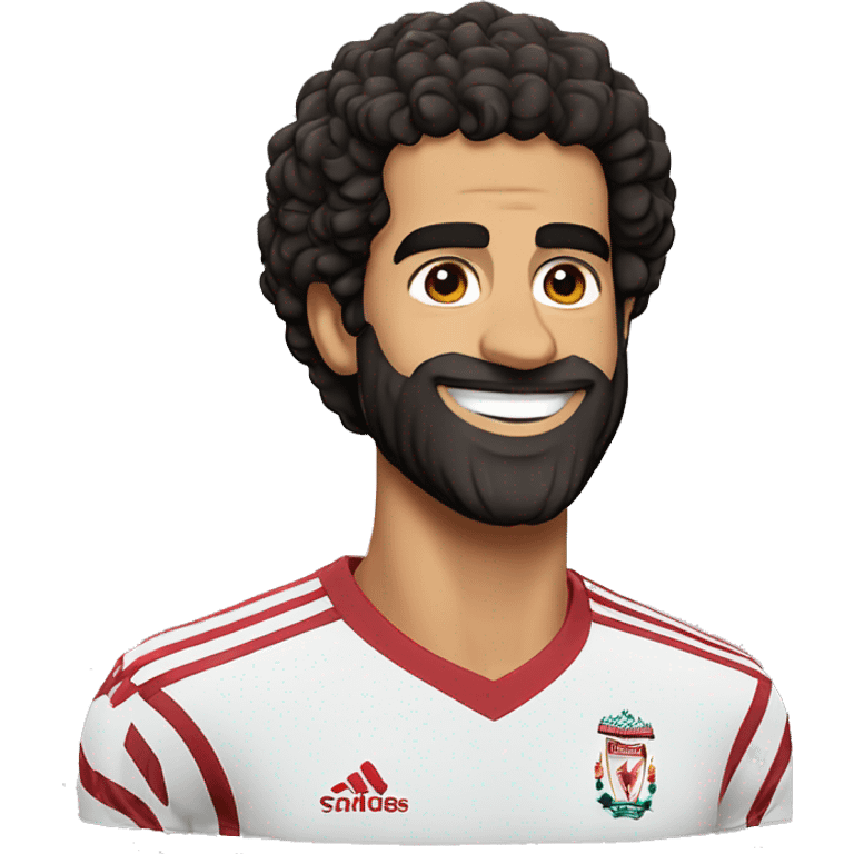 the footballer Mohamed Salah emoji