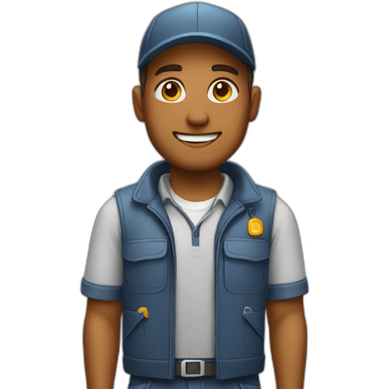 courier man emoji