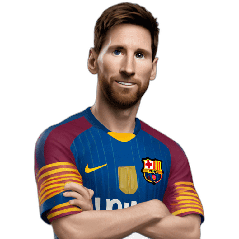 Messi-sobre-un-gato emoji