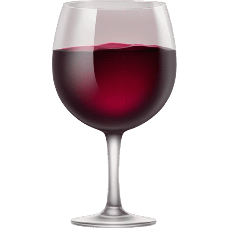 Red wine glass emoji