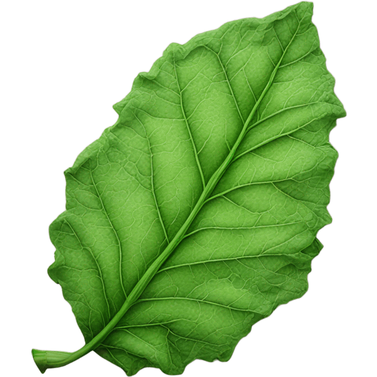 Tobacco leaf emoji