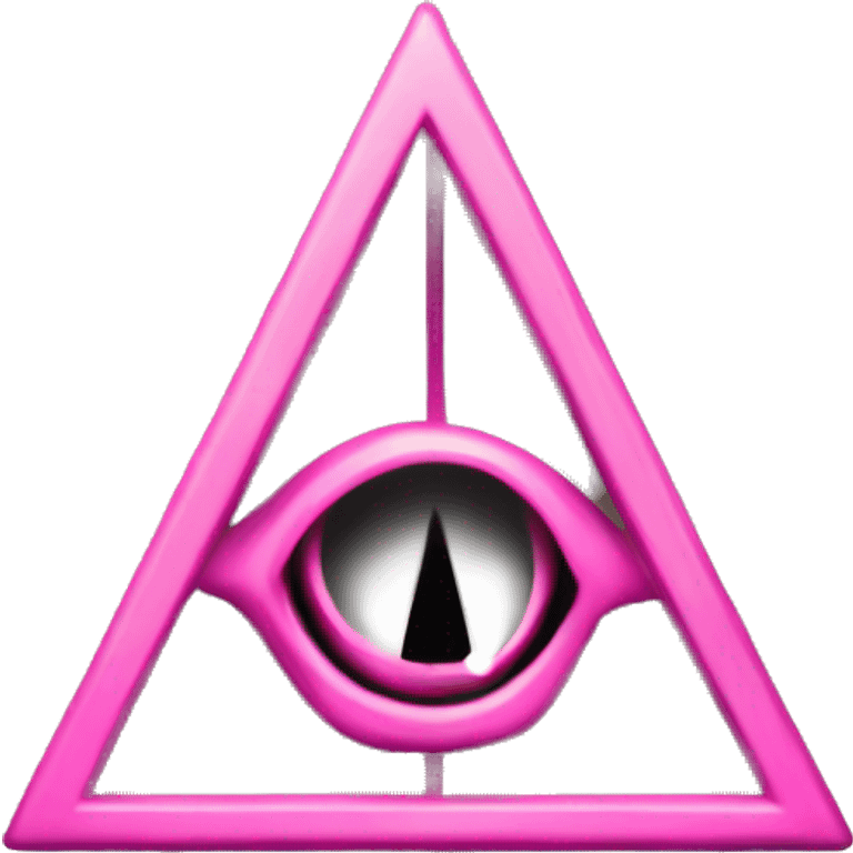 Pink Deathly hallows emoji