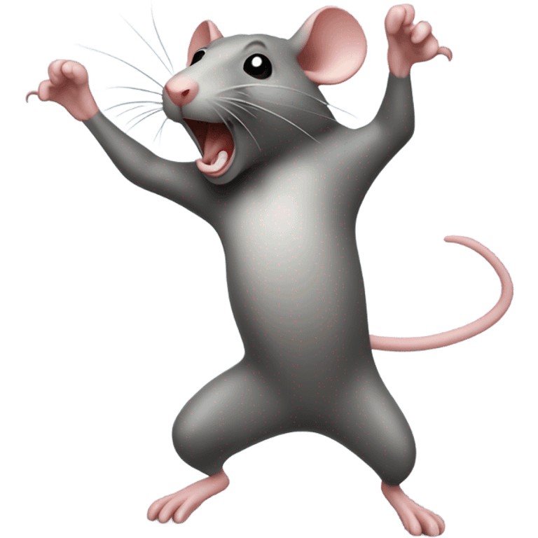 Rat dancing  emoji