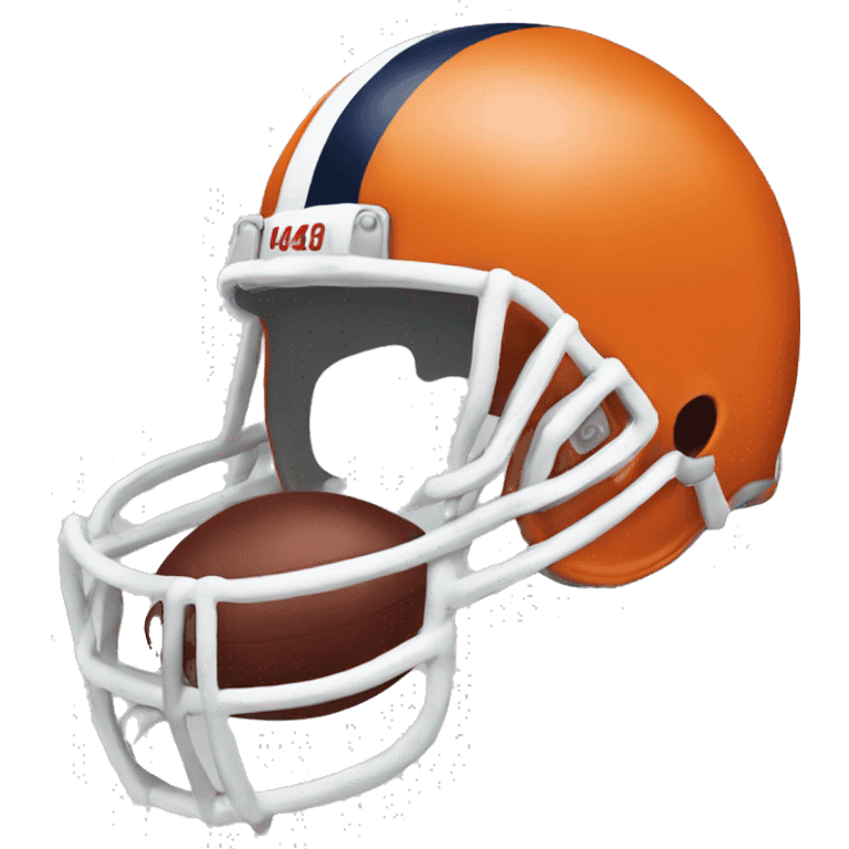 Broncos foot ball emoji