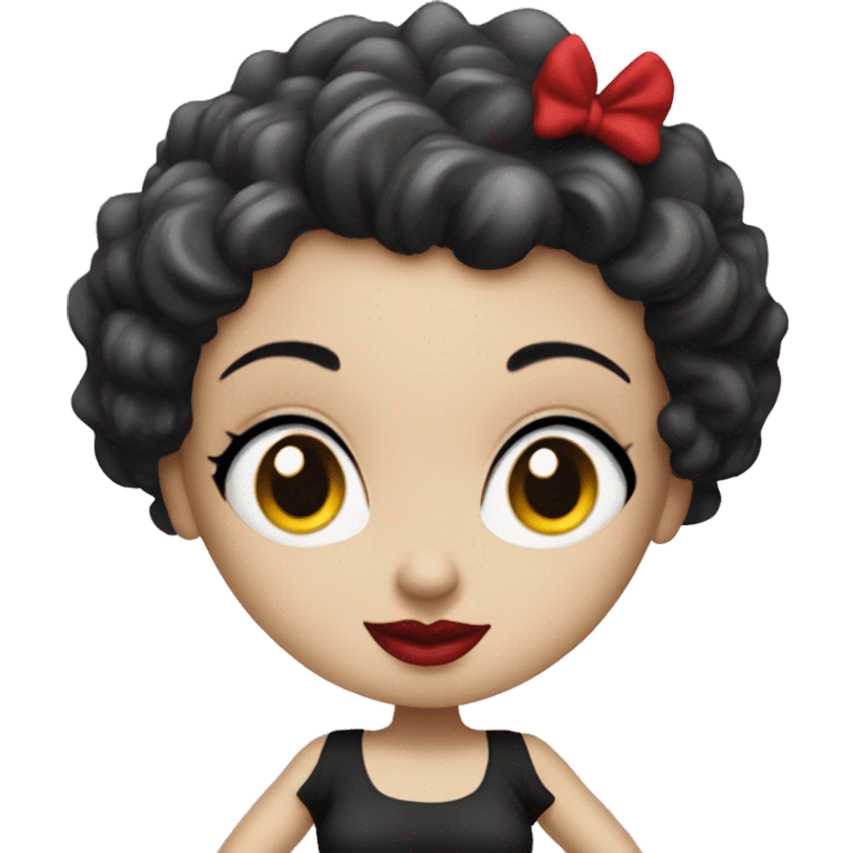 Betty boop emoji