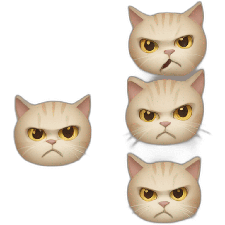 meow cat angry emoji