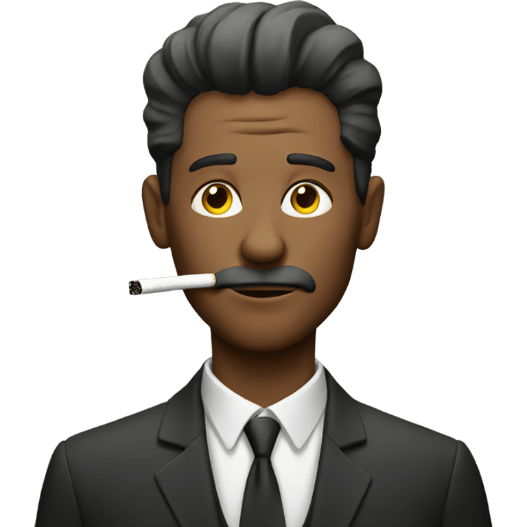 Man smoking  emoji