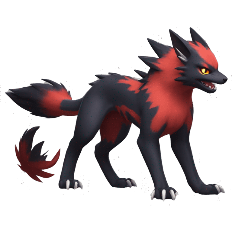 Nargacuga-Litten-Zoroark full body emoji