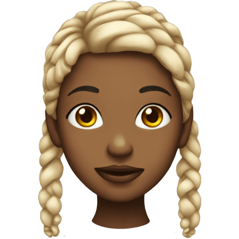 Girl with piercings  emoji