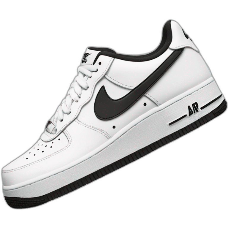 Chaussure nike air force 1 emoji