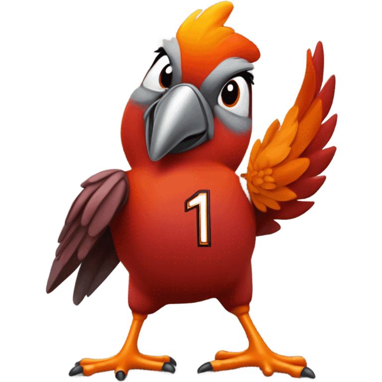 Hokie bird emoji