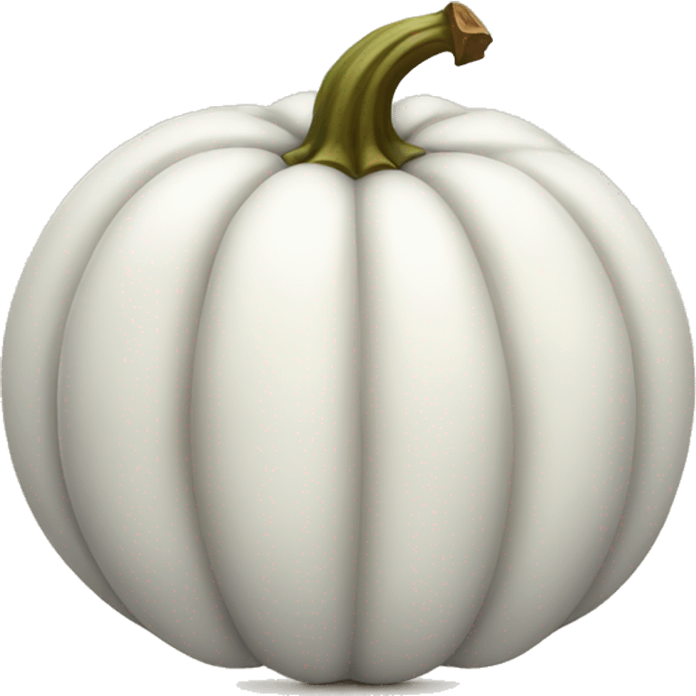 White pumpkin  emoji