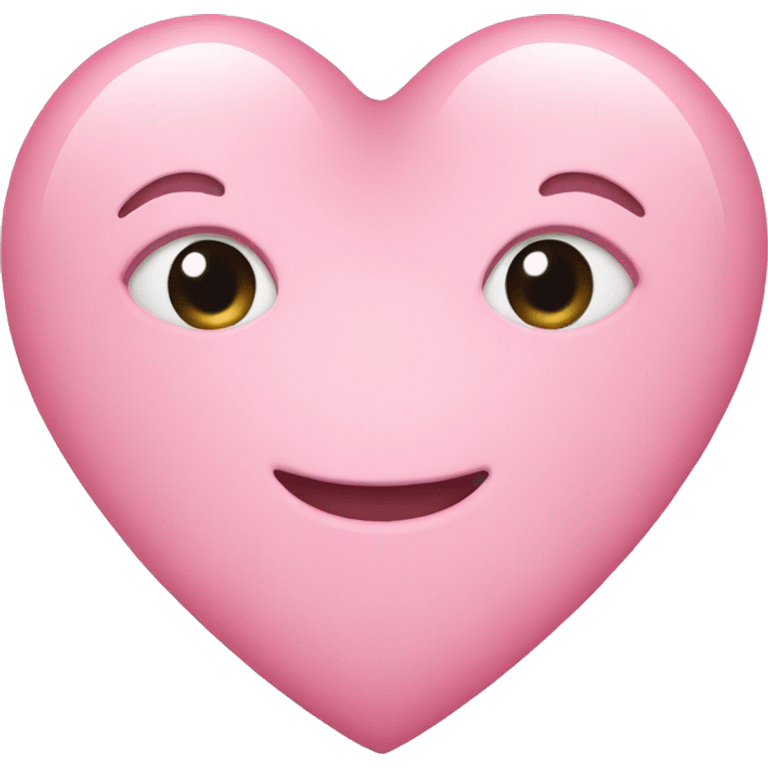 Light pink heart  emoji