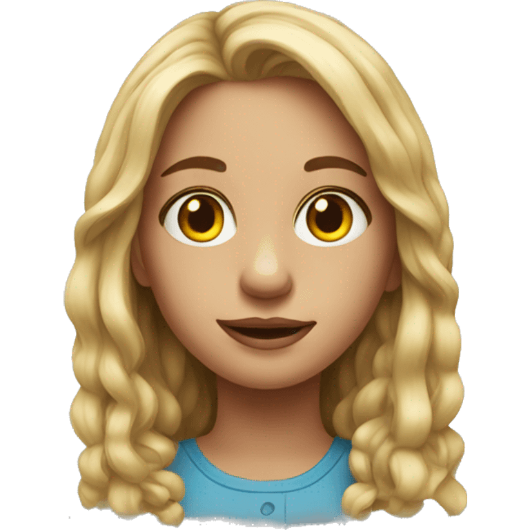 realistic portrait of a girl emoji