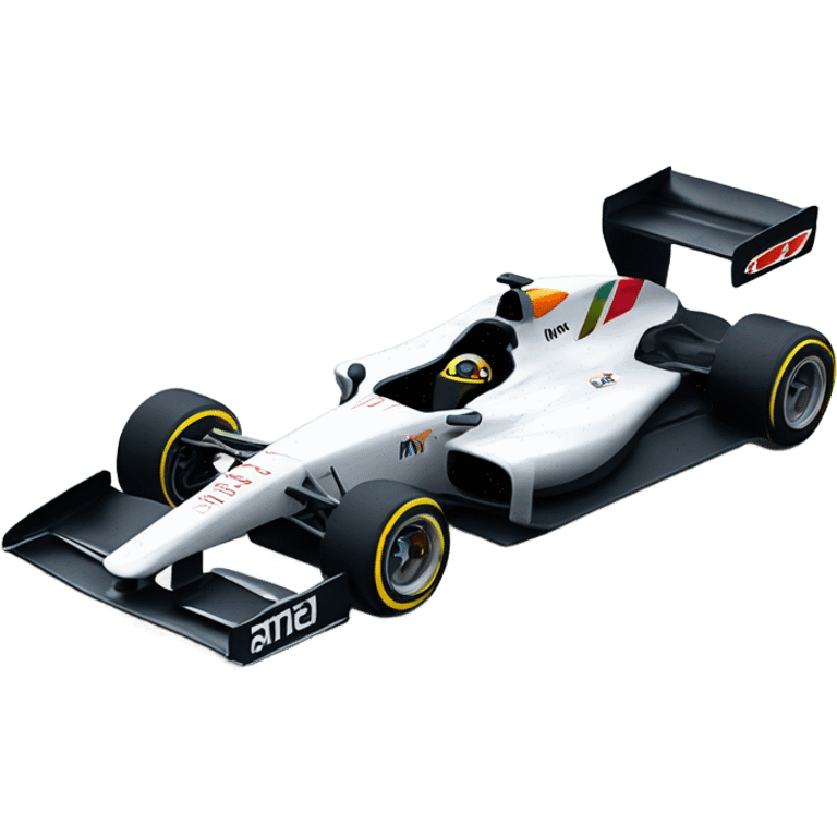 f1 racecar emoji