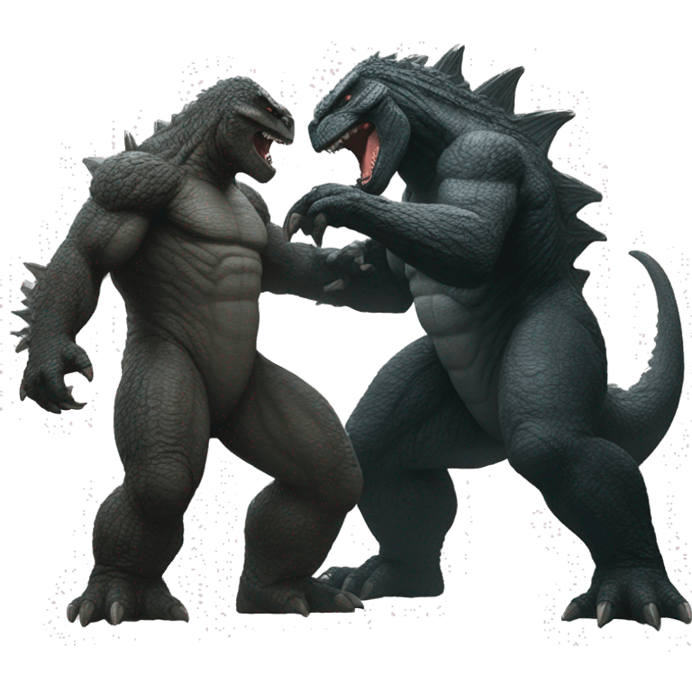  godzilla VS Kong  emoji