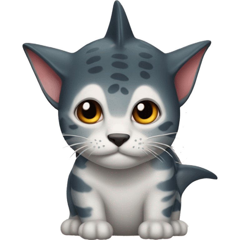 Gato tiburón  emoji