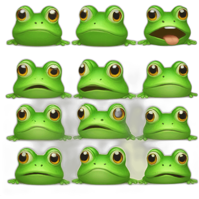 frog meme cry emoji