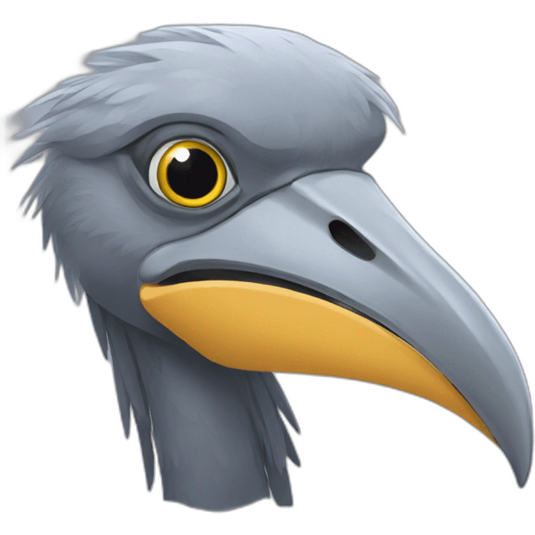 shoebill stork emoji