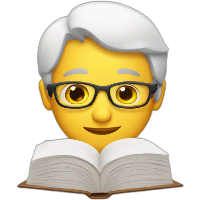 leyendo  emoji