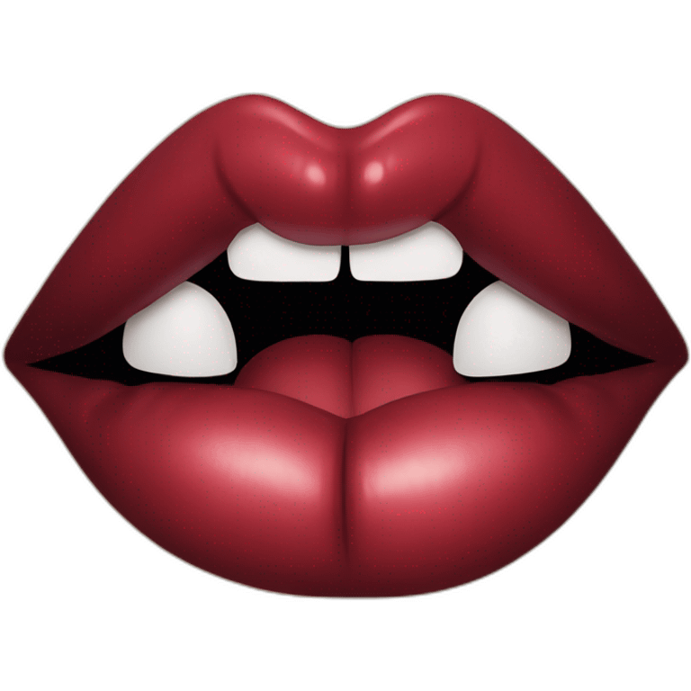 rocky horror lips emoji