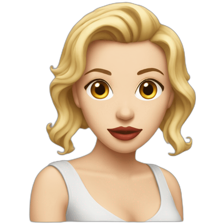 Scarlett Johansson  emoji