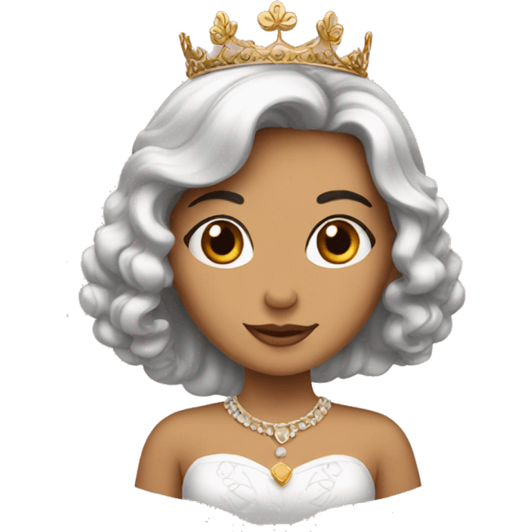 Princesa en covhe emoji