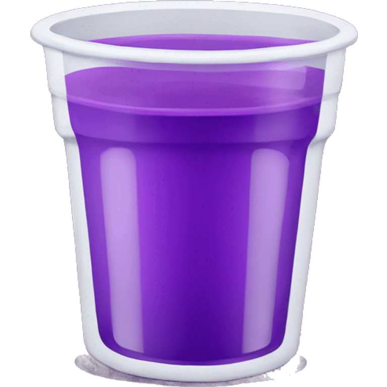 purple juice in a double cup emoji