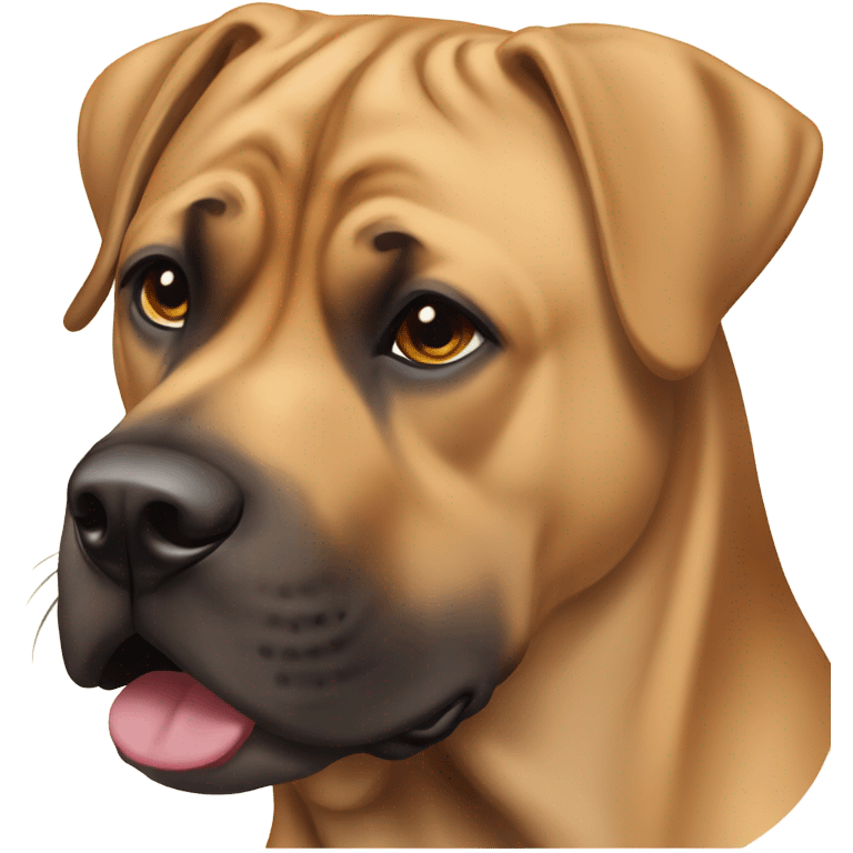 Tan boerboel emoji