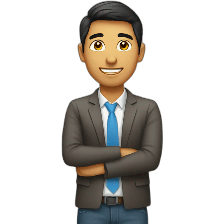 joven emprendedor peruano emoji