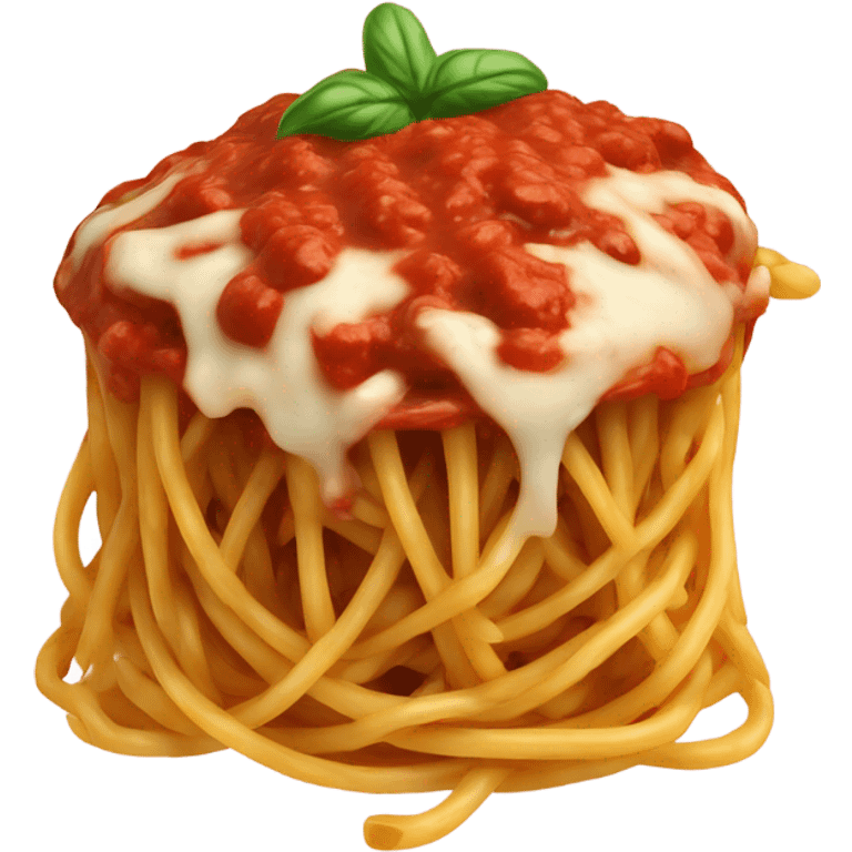 spaghetti à la sauce à la viande emoji