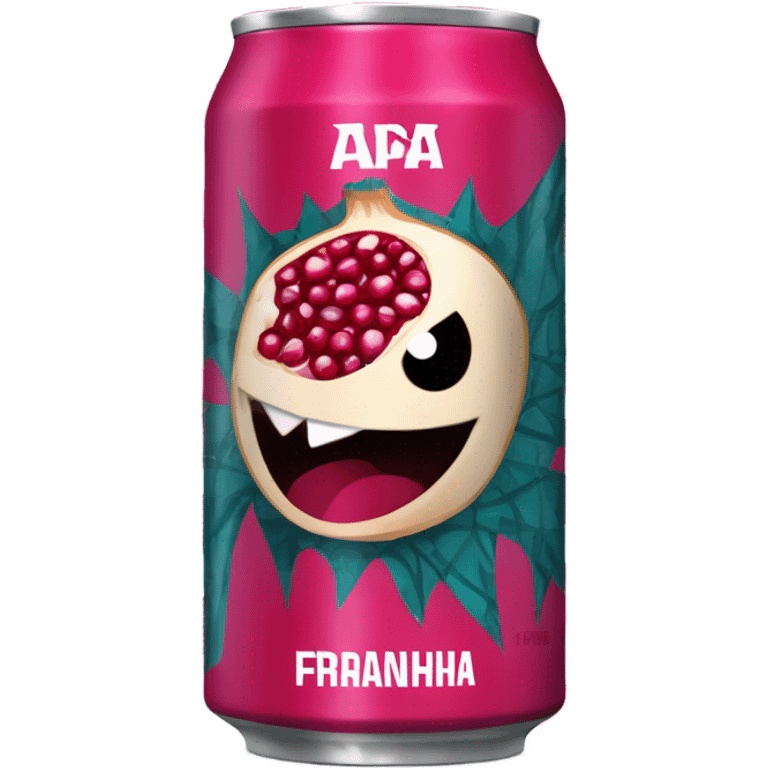 Pomegranate Piranha Energy Drink  emoji