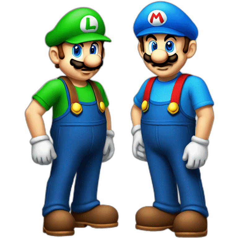 Mario and luigi emoji