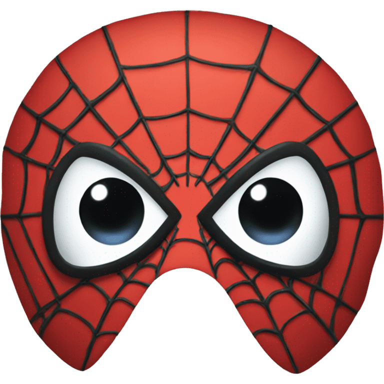 Spider man head  emoji