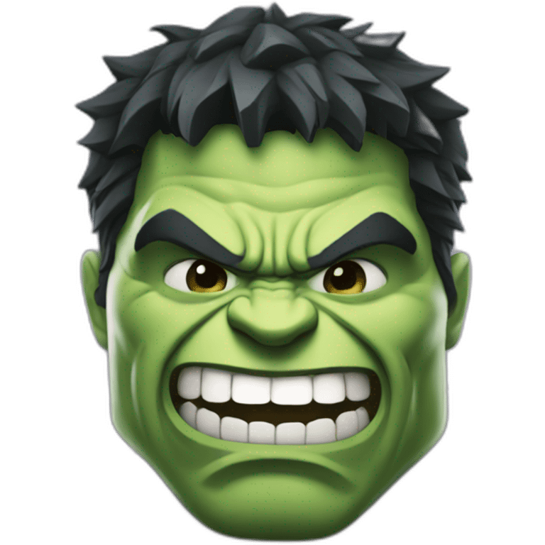 Hulk happy  emoji