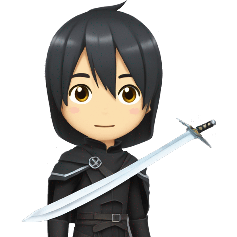 kirito de sword art online emoji