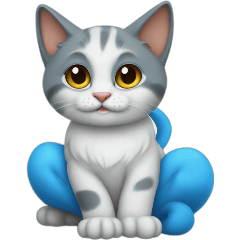 smurf cat meme emoji