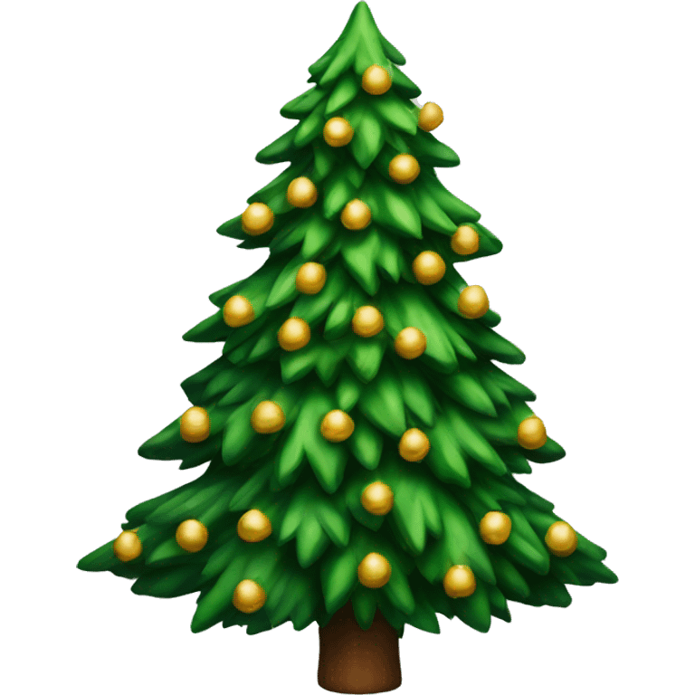 realistic christmas tree emoji