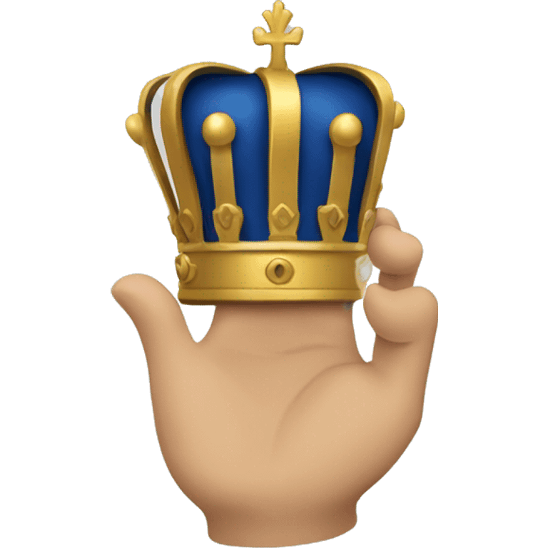 Hand of the king uniform emoji